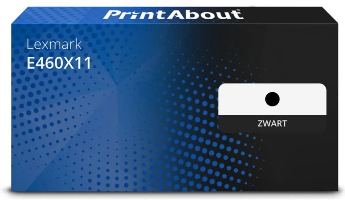 PrintAbout Lexmark E460X11E Toner Zwart