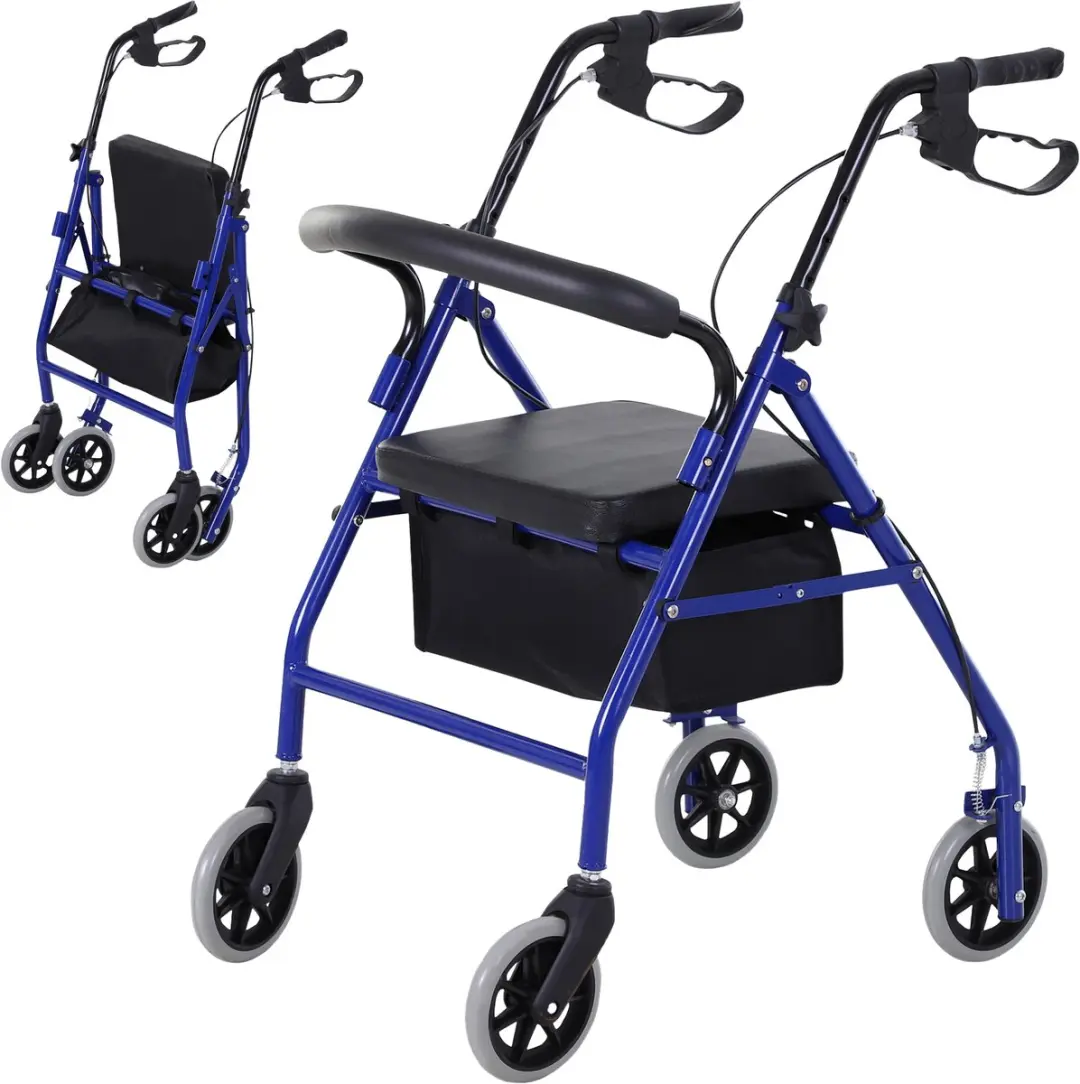 HOMCOM Rollator Walker
