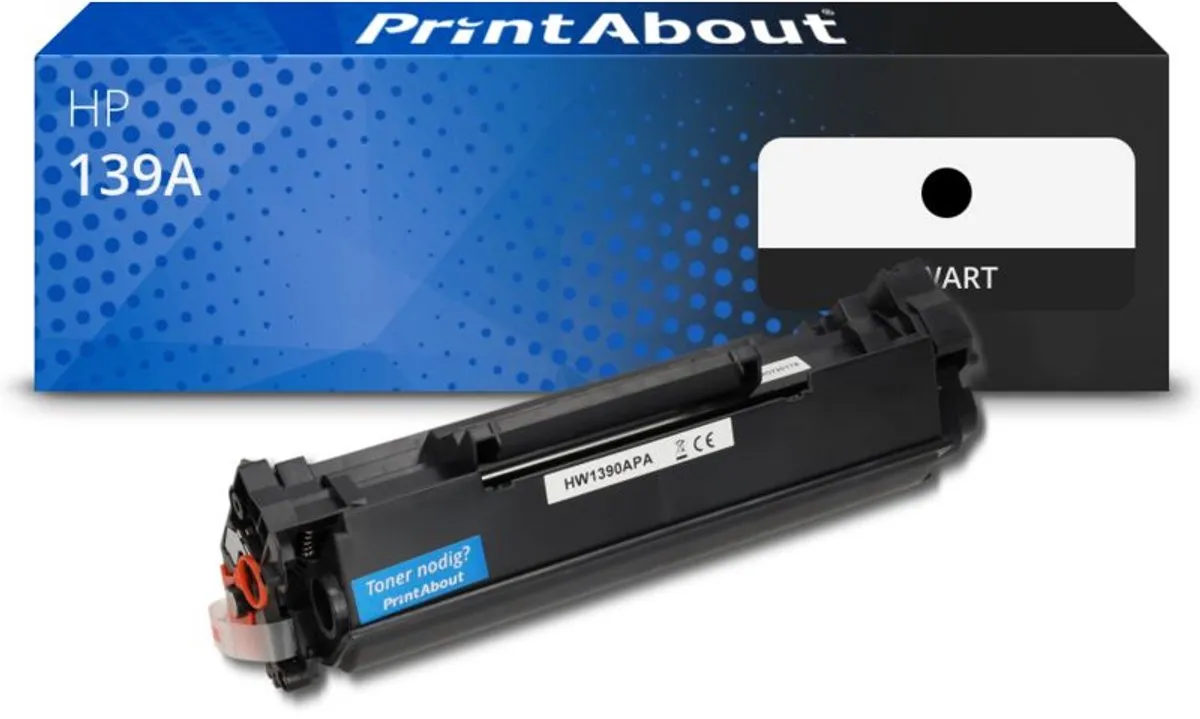 PrintAbout Toner 139A (W1390A) - 4.400 pagina's - Zwart