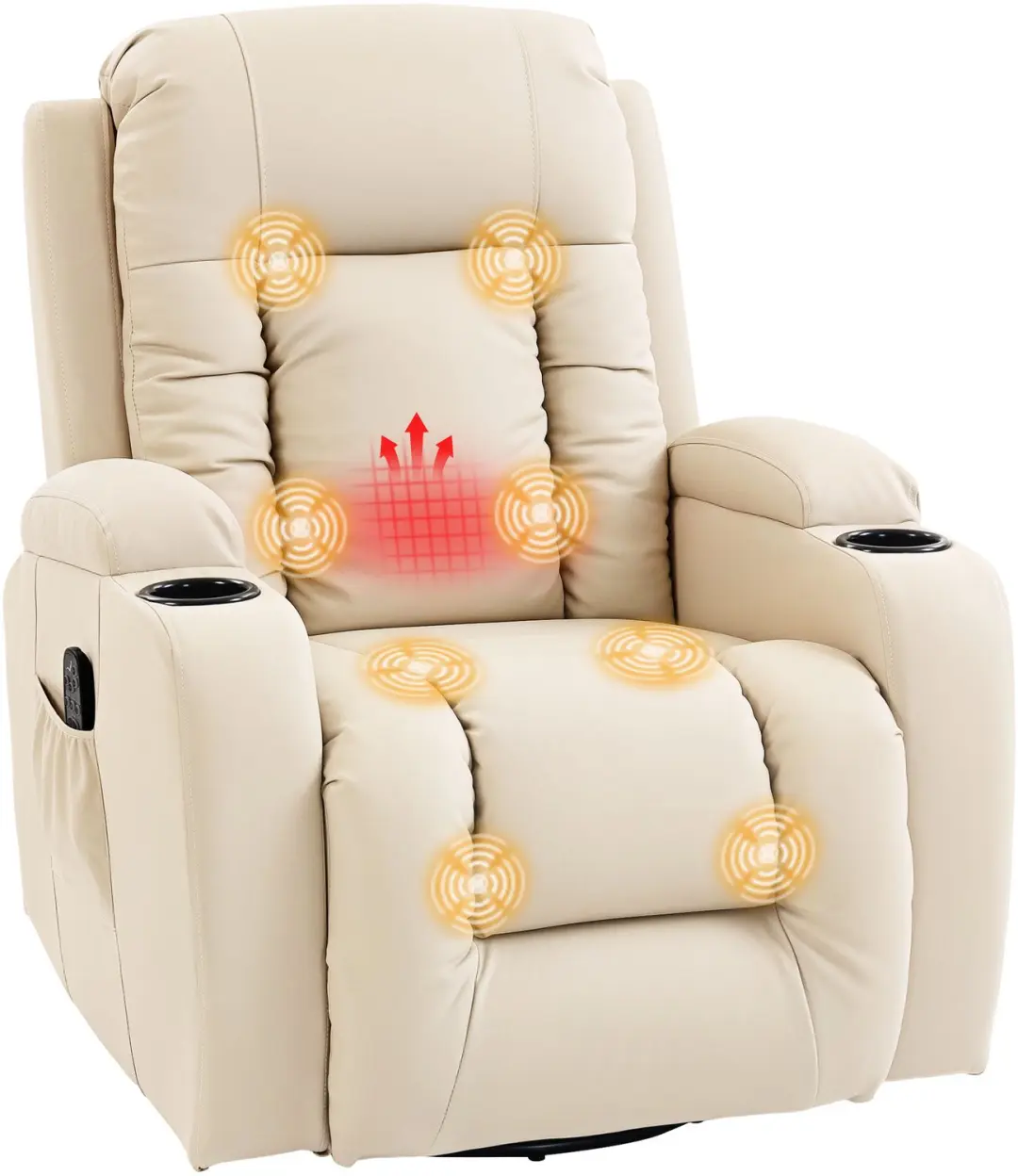 HOMCOM Massage Relaxbank