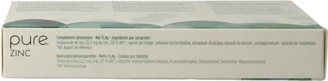 Pure Zinc 60 Tabletten - afbeelding 6 van 6