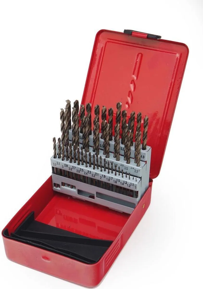 HBM 5.9mm HSS Cobalt Borenset
