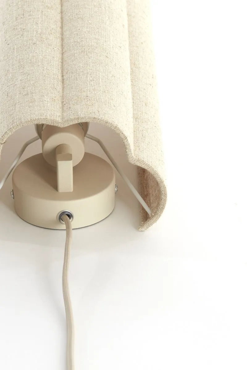 Light & Living Wandlamp Fringe - Naturel