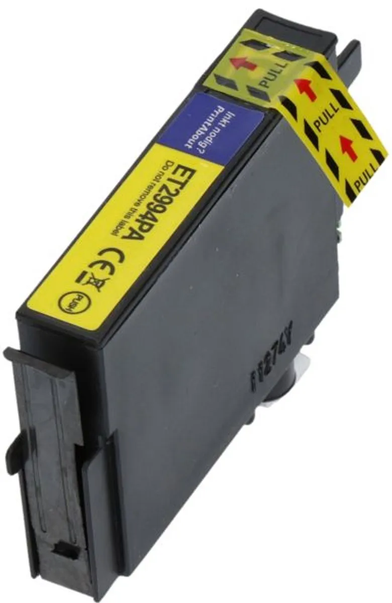 PrintAbout Inktcartridge C13T29844012 Geel - 13ml - Epson