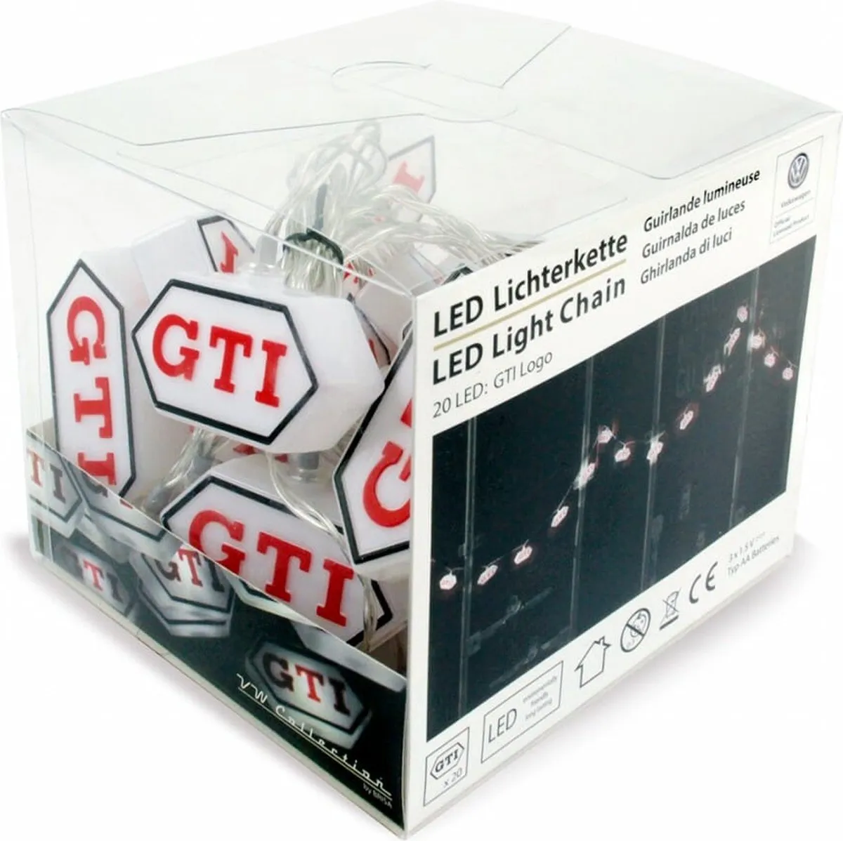 Volkswagen GTI Lichtsnoer 3m - 20 LED Multicolor