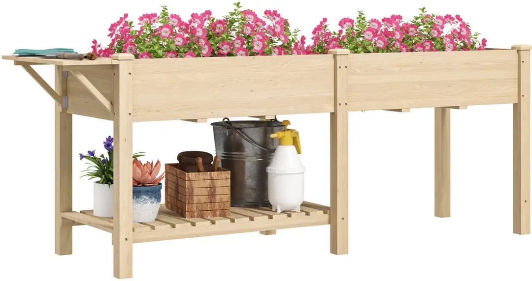 Verhoogde plantenbak van Outsunny