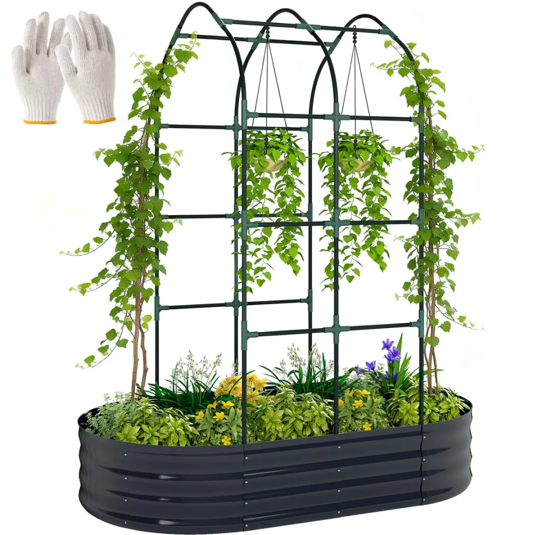 Outsunny Multifunctioneel Tuinbed