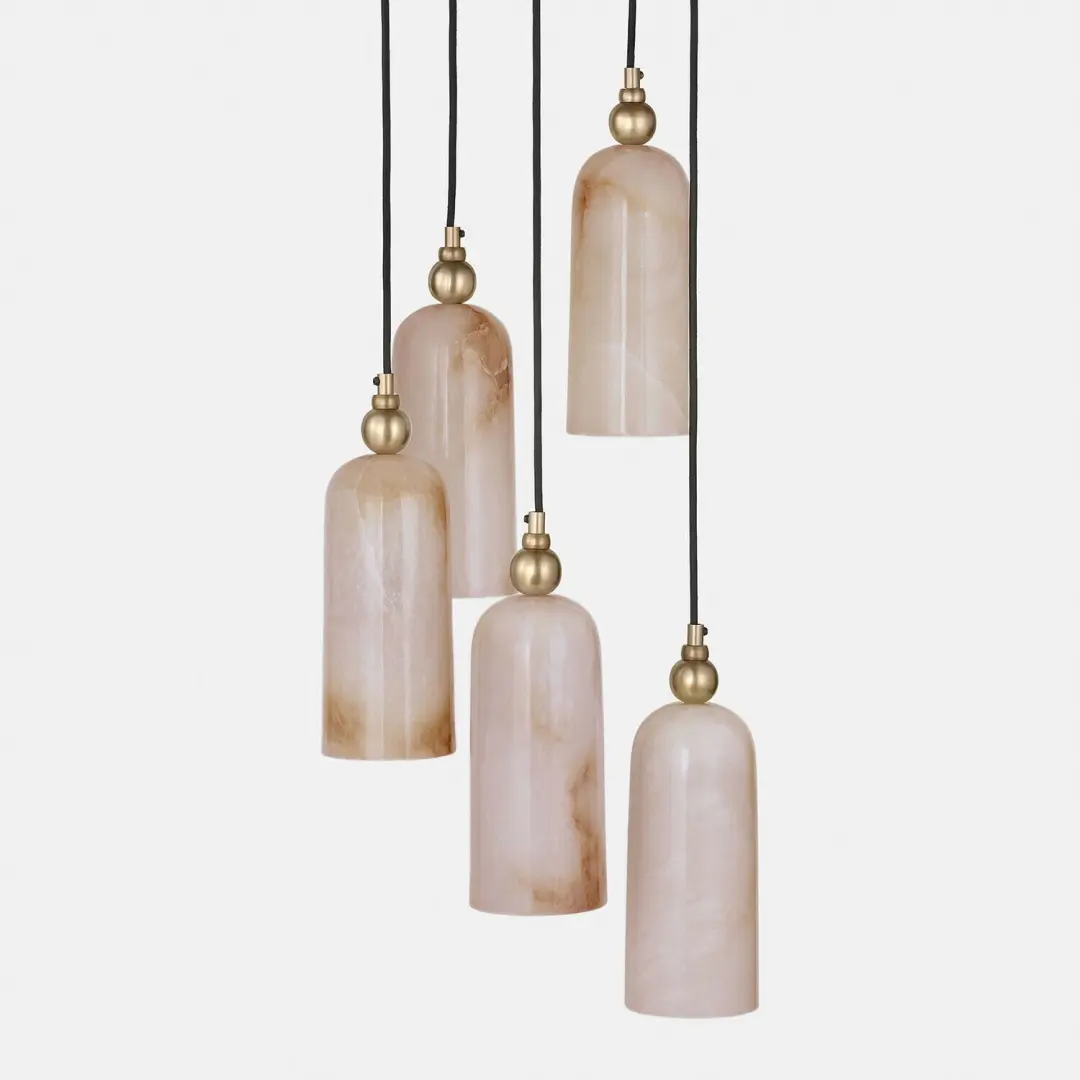 Loberon Caldmere Hanglamp - 33cm - Crème - afbeelding 2 van 6