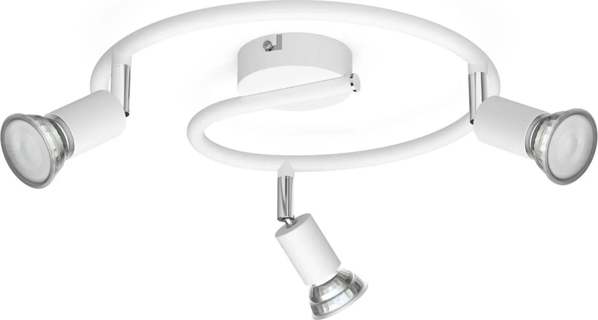 Philips Limbali Opbouwspot 3-lichts - Wit