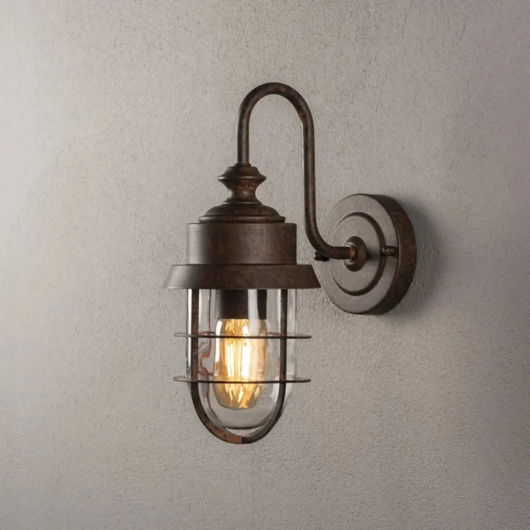 Konstsmide Cerignola Buitenwandlamp 7351-970 - Roestbruin - afbeelding 3 van 4