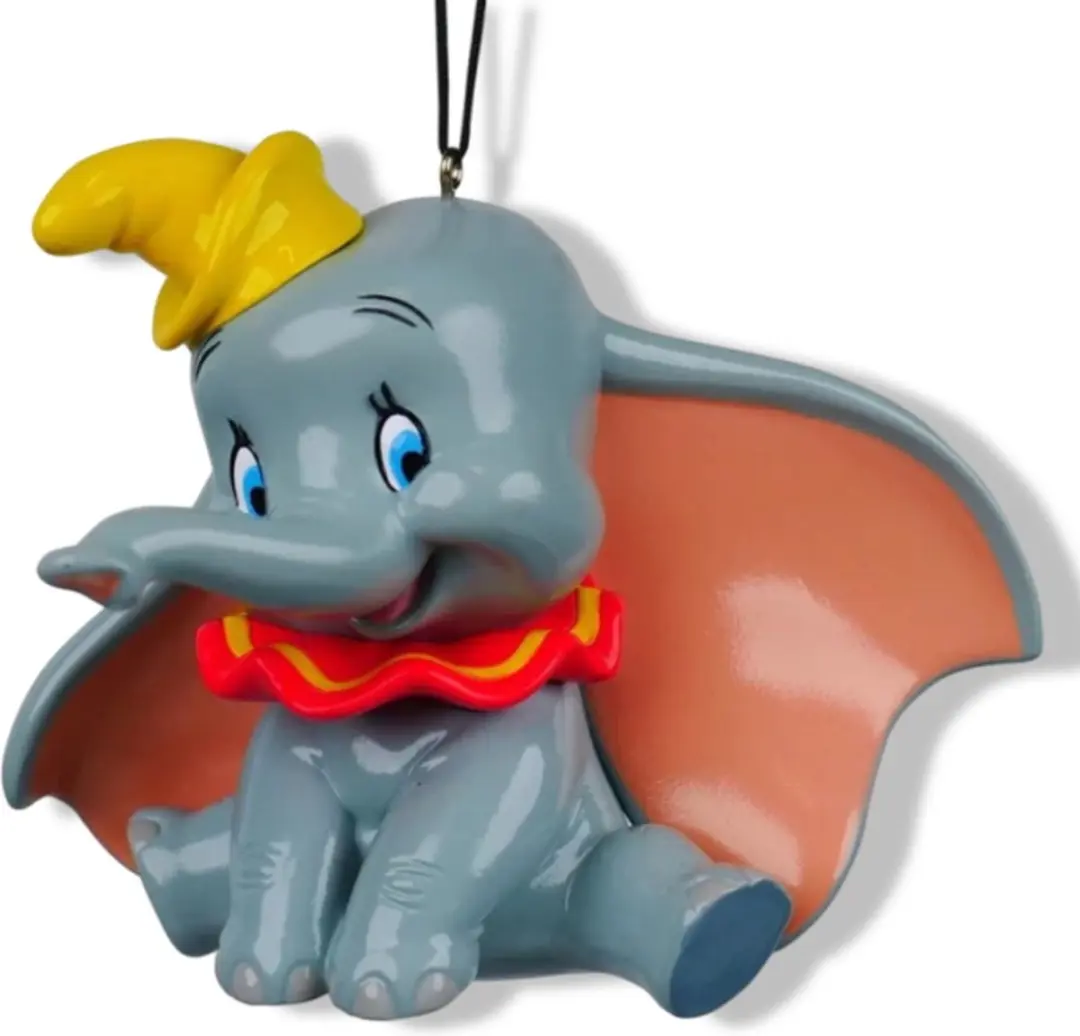 Disney Dumbo Kerstbal - Plastic - 8cm - Meerkleurig - afbeelding 2 van 4