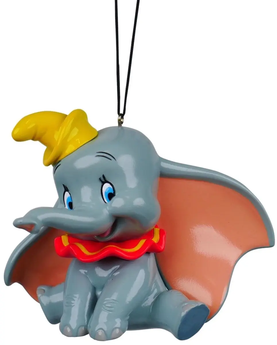Disney Dumbo Kerstbal - Plastic - 8cm - Meerkleurig - afbeelding 3 van 4