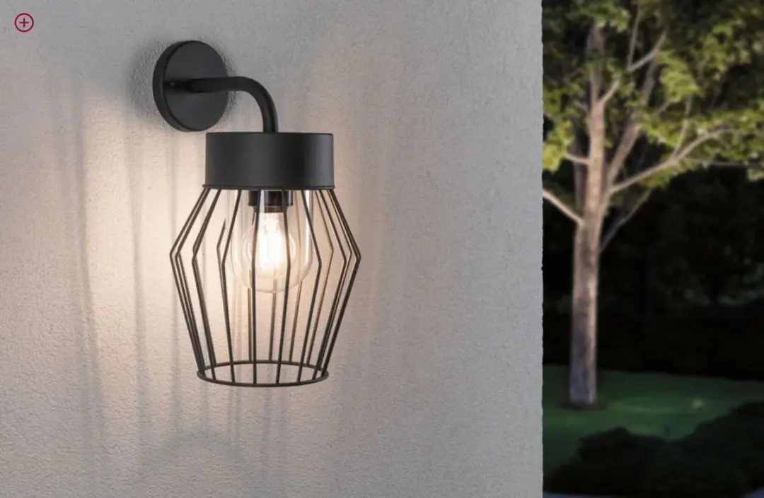 Paulmann Lanka Buiten Wandlamp - IP44 - E27 - Antraciet - afbeelding 4 van 6