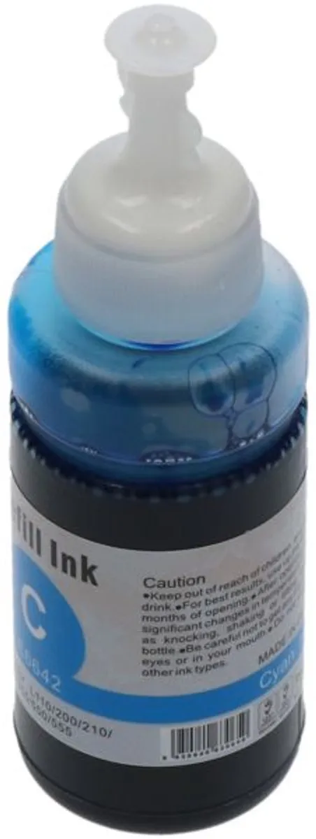 PrintAbout T664240 Inktcartridge Cyaan - 70ml - o.a. Epson