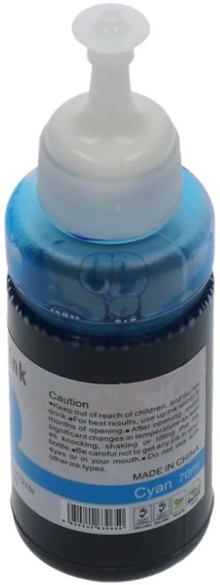 PrintAbout T664240 Inktcartridge Cyaan - 70ml - o.a. Epson