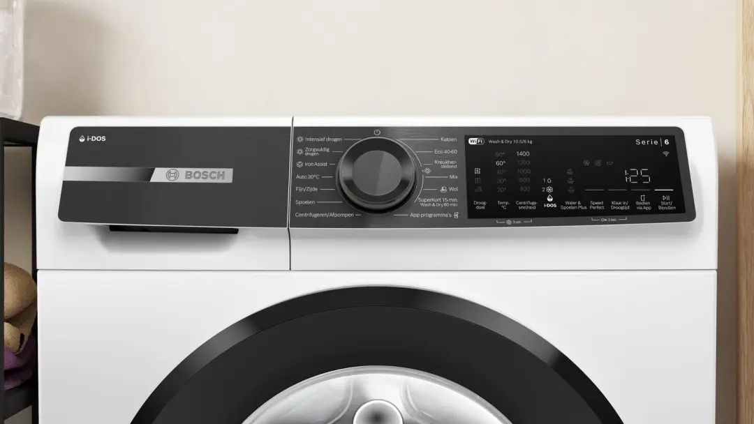 Bosch WNG254A8NL Was-droogcombinatie - 10,5/6 kg - Wit - afbeelding 5 van 6