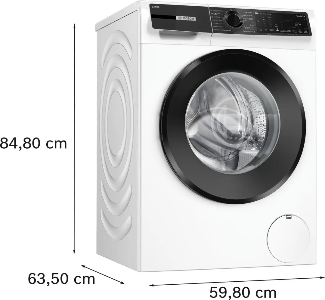 Bosch WNG254A8NL Was-droogcombinatie - 10,5/6 kg - Wit - afbeelding 6 van 6