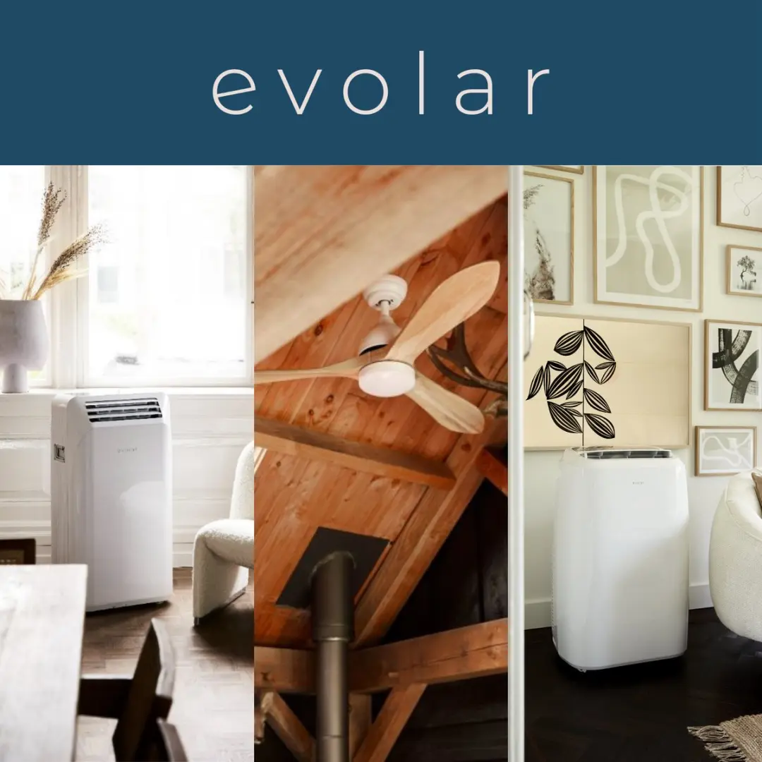Evolar EVO-18MSFBL Statiefventilator - Zwart - afbeelding 6 van 6