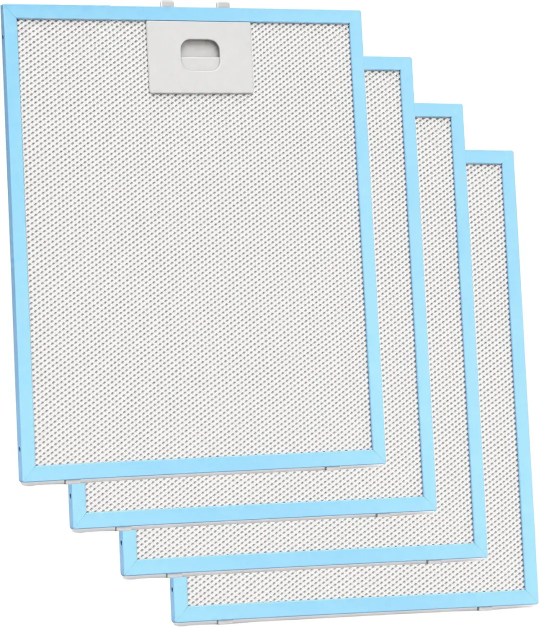 4x Zanussi Metaalfilter 4055081220 300x253x8mm