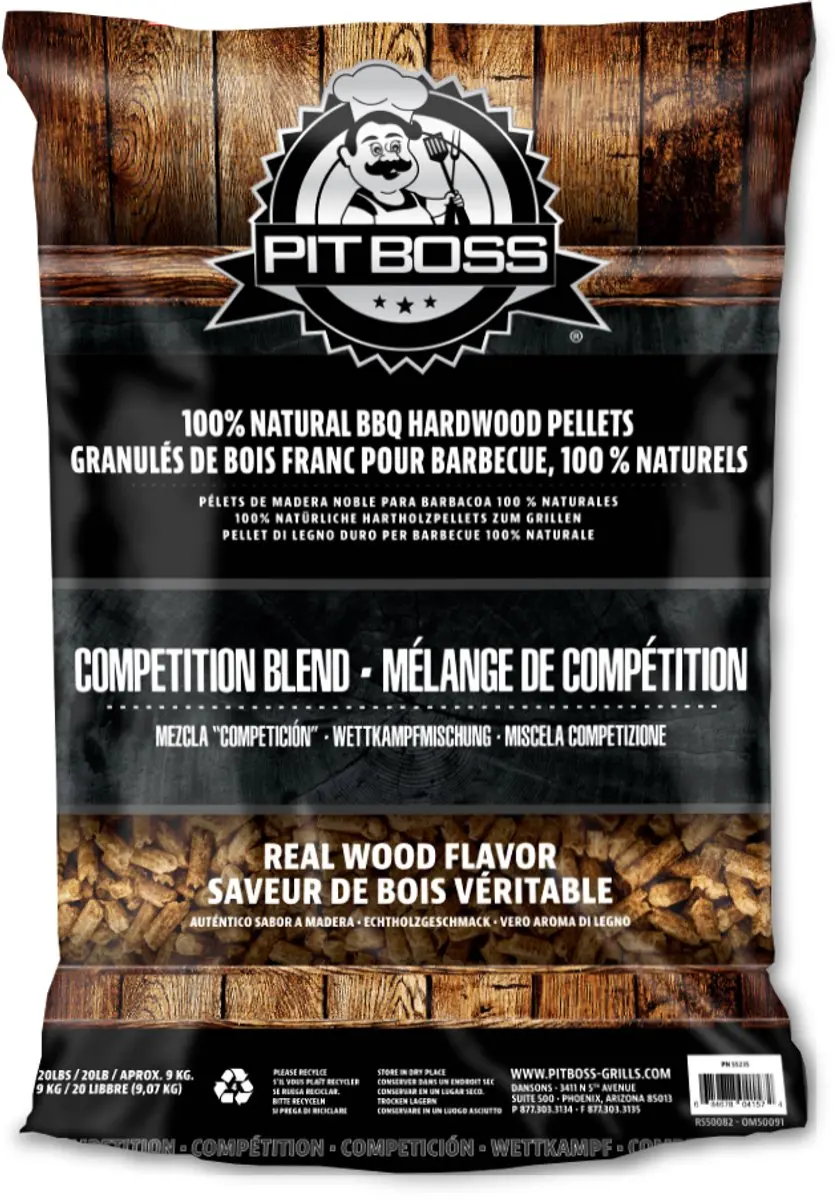Pit Boss Competition Blend Hardhout Pellets - 9 kg - afbeelding 5 van 6