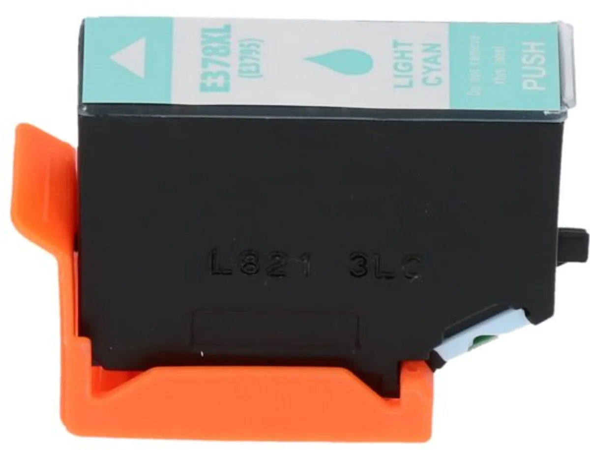 PrintAbout Inktcartridge 378XL Licht-cyaan 900 pagina's - Epson