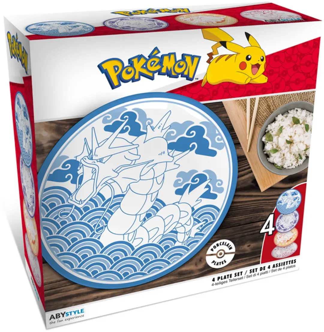 Pokémon Japanse Stijl Bord 21cm - Meerkleurig - afbeelding 6 van 6