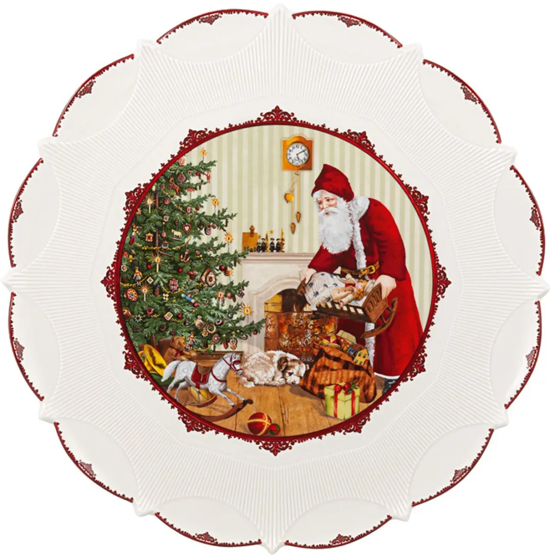 Villeroy & Boch Toy's Fantasy Kerstman Plat Bord Large