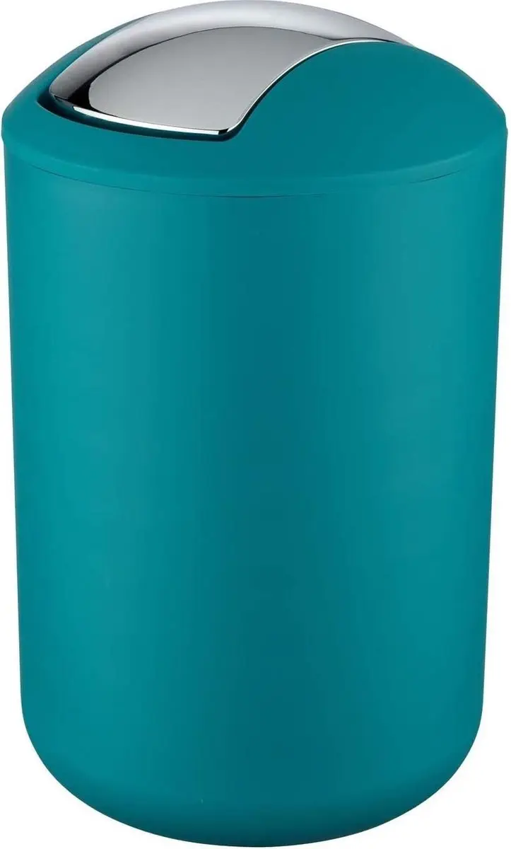 Wenko Afvalemmer Brasil 6,5 Liter Polypropyleen Turquoise