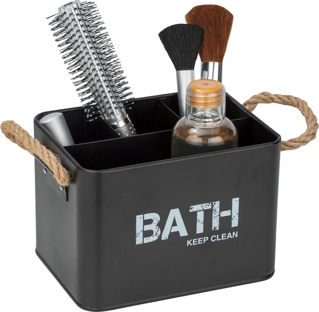Wenko Gara Organizer 19x13cm - Staal Zwart - afbeelding 5 van 6