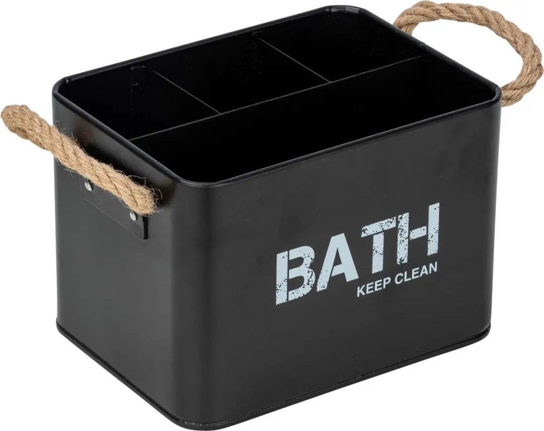 Wenko Gara Organizer 19x13cm - Staal Zwart - afbeelding 2 van 6