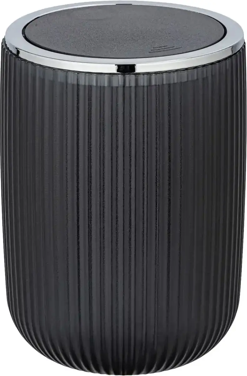Wenko Agropoli Afvalemmer 5,5 Liter - Grijs - afbeelding 2 van 3
