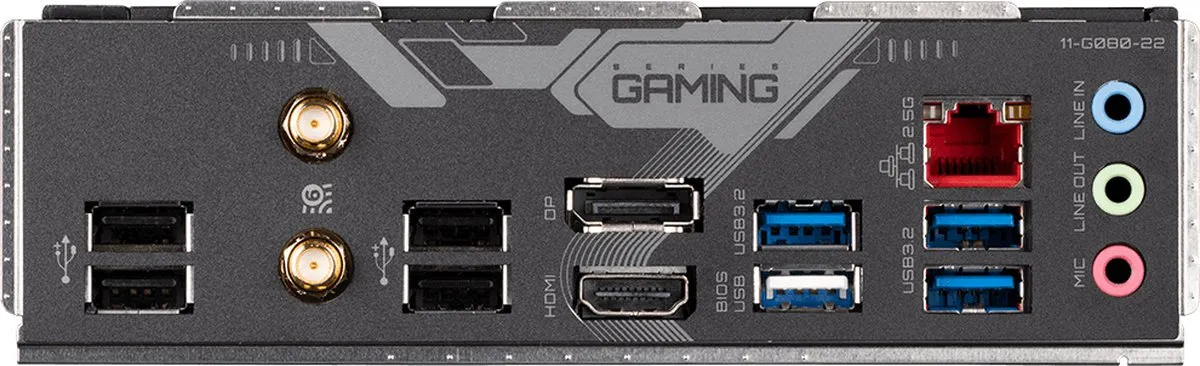 Gigabyte B760M Gaming X AX Moederbord - microATX
