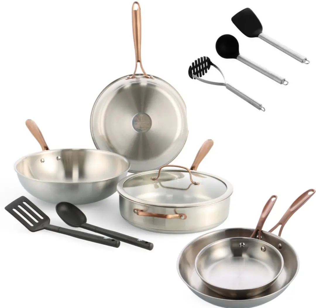 BK Rose 7pcs (2pcs +5pcs) + Spatel