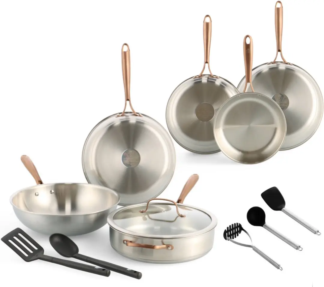 BK Rose 8pcs (3pcs + 5pcs) + Spatel