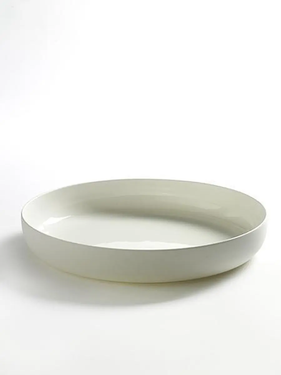 Serax Piet Boon Base diep bord XL D28cm 4,5cm wit (set 4 stuks)