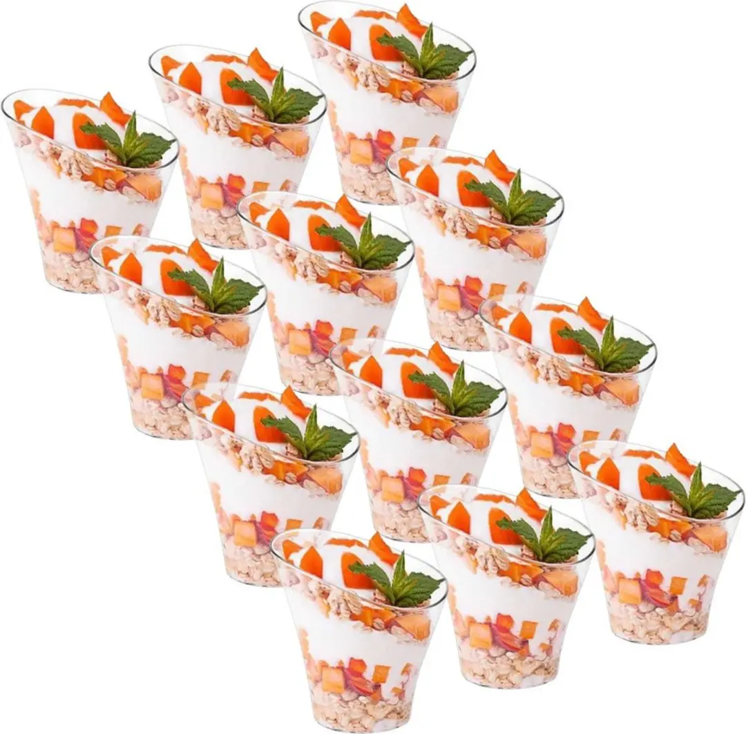 Dessertbekers 180 ml 12 stuks