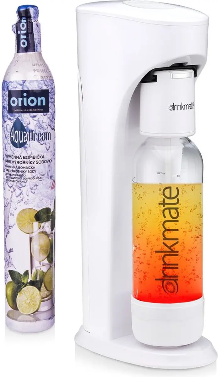 Sodamaker Wit met Co2 Cilinder AQUADREAM