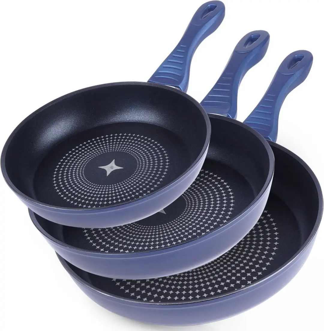 Koekenpan Set Diamant 20 / 24 / 28 cm 3 stuks