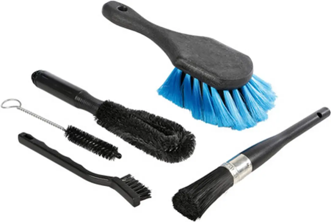 Lampa Pro-Clean Reinigingsborstelset - 5 stuks - Zwart - afbeelding 3 van 6