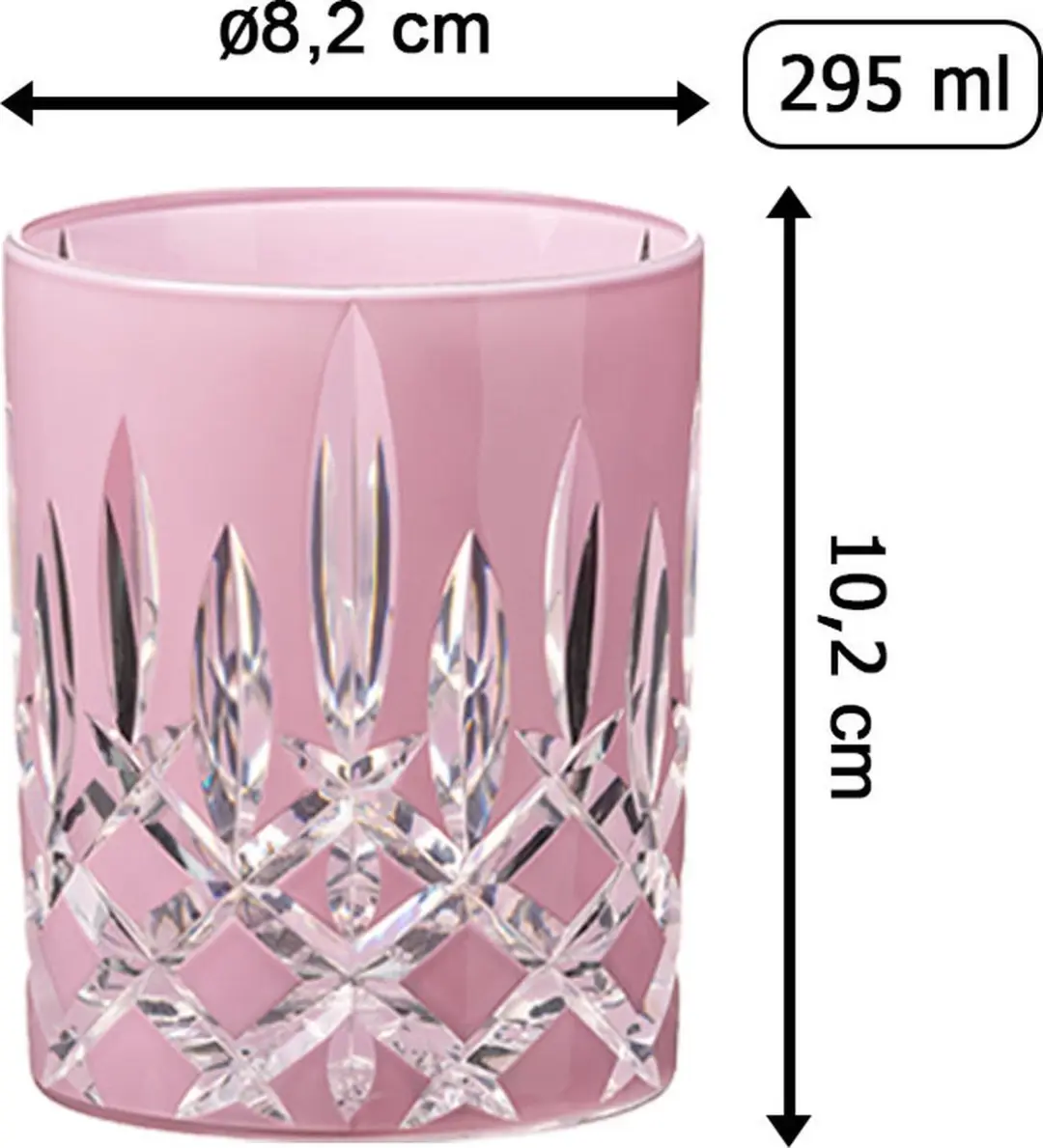 Riedel Laudon Whiskyglas 295ml - Rosé - afbeelding 4 van 6
