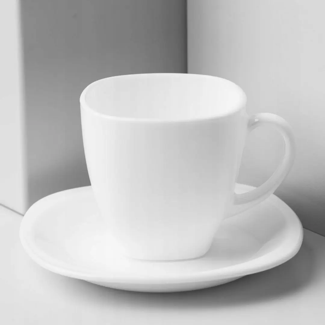 Luminarc Carine White Koffieservies 12-delig, 220 ml