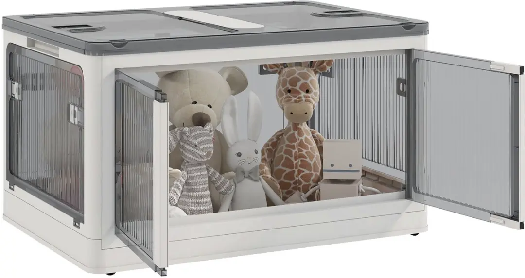 HOMCOM-Opbergkist-PP-67x47x38cm-Wit