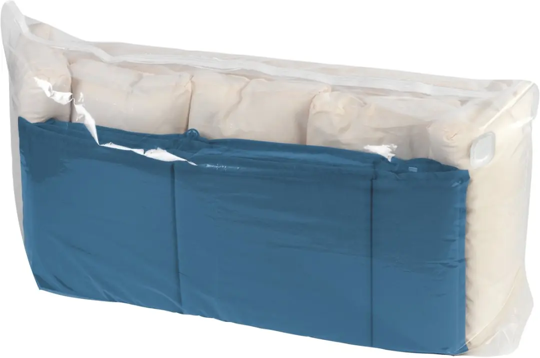 Wenko Cube XXL Vacuüm Kledingopbergzak - Transparant - afbeelding 2 van 6