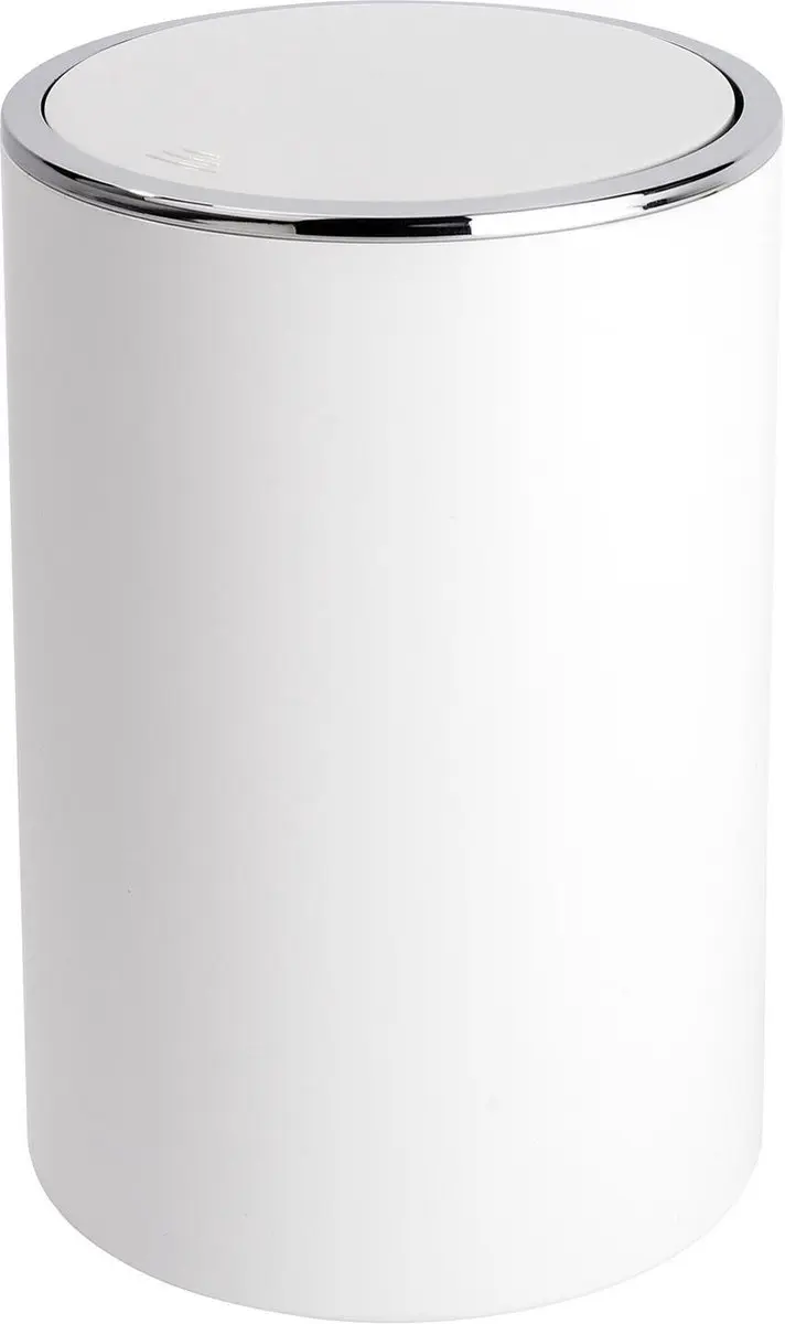 Wenko Inca Afvalemmer - 5L - Grijs - afbeelding 2 van 4