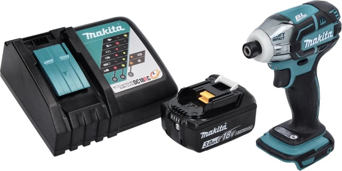 Makita DTS 141 RF1 Accuschroevendraaier 18V 40Nm - 3.0Ah