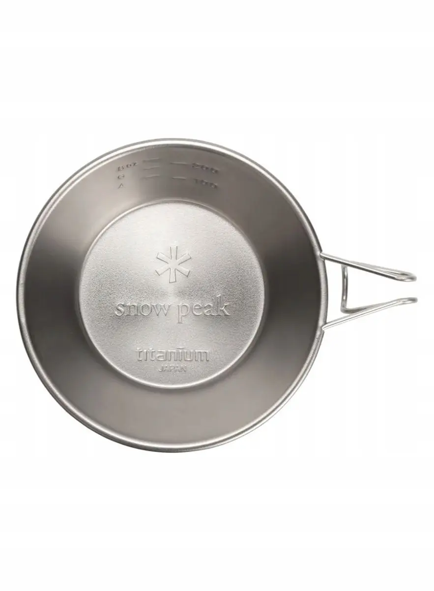 Snow Peak Titanium Mok E-204 - 320ml - Zilver - afbeelding 4 van 6