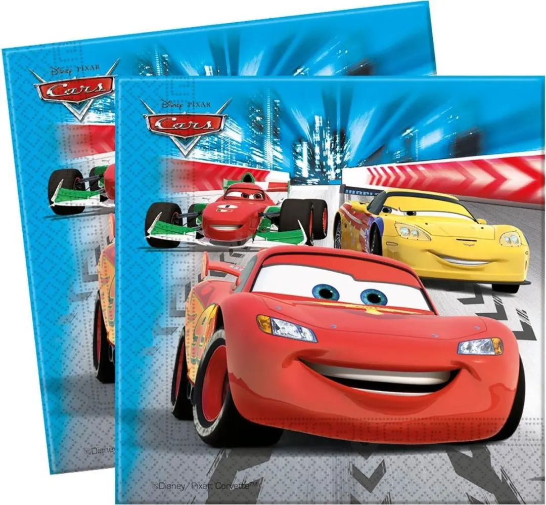 Disney Servetten cars 33 x 33 cm 20 stuks