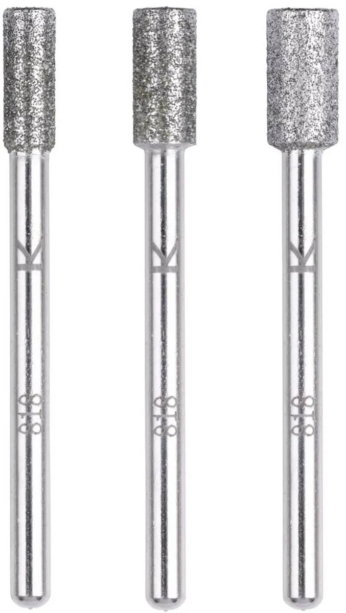 Wolfcraft Diamantslijpstift-set 3-delig - 5987000