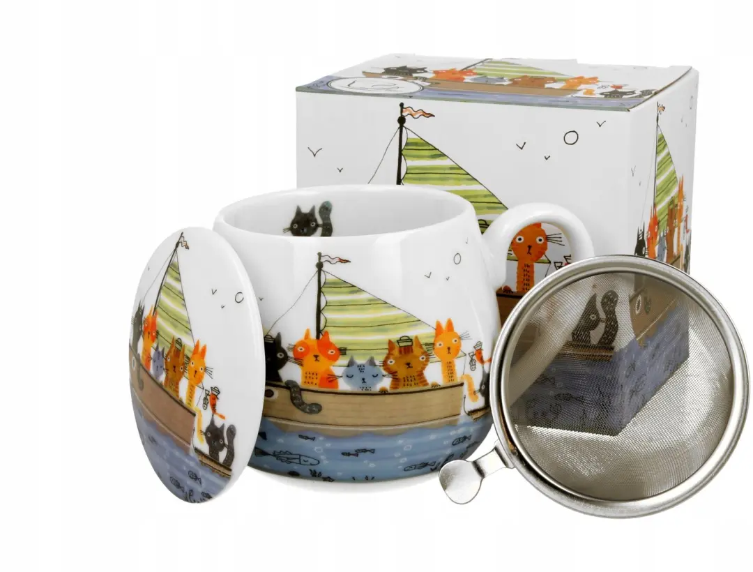 Katten Wereld Theepot Mariner