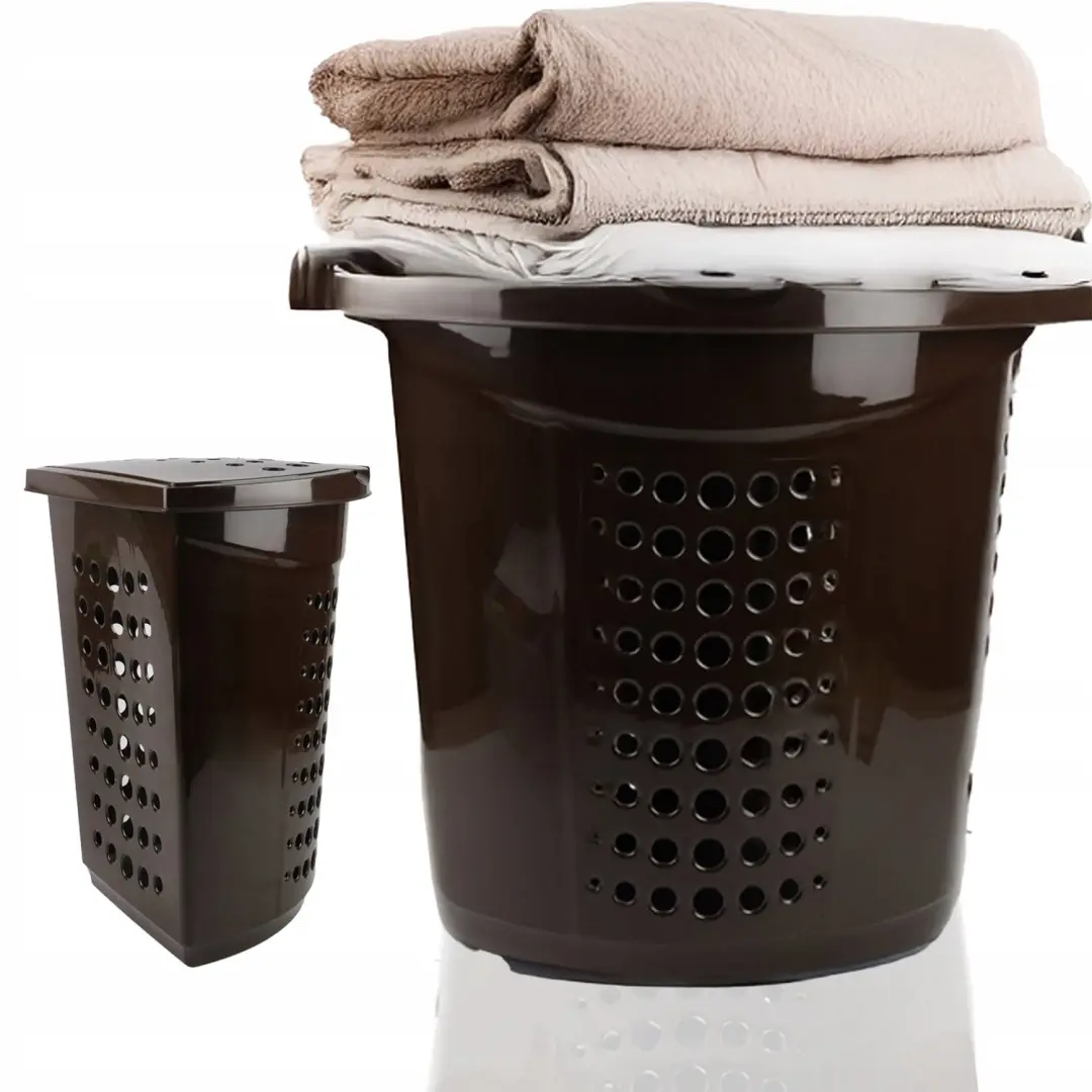 Hoekwasmand 45L Bruin